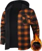 Camicia da uomo in flanella con cappuccio - Foderata, Anteprima dell’immagine prodotto 1