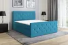 Boxspringbett LARIS 160x200 mit Kristallknöpfen verziert. Produktbild-Vorschau 1
