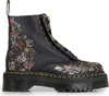 Scarpe Dr Martens Decayed Roses Classic Tumbled Nappa, Anteprima dell’immagine prodotto 1