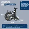20 Zoll E-Faltrad Camp-20D Pedelec Weiß smartEC Produktbild-Vorschau 6