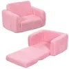 Kindersofa, faltbare 2-in-1 Kindercouch Kleinkinderstuhl Produktbild-Vorschau 1