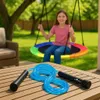 Altalena a nido 100 cm altalena per bambini con corda per Anteprima dell’immagine prodotto 16