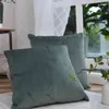 Kissen Dekokissen LxB 45x45 cm Grün Jacquard »GRETA« mit Produktbild-Vorschau 2
