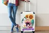 MuchoWow® Koffer Handgepäck Trolley Rollkoffer Kleine Produktbild-Vorschau 5