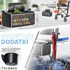 Składany wózek inwalidzki ELONEO Premium, bardzo lekki, z Podgląd zdjęcia produktu 9