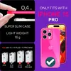 Hülle Neon Klar für iPhone 15 Pro Bunt Leuchtend Silikon Produktbild-Vorschau 4