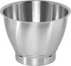 A stainless steel mixing bowl is shown against a white background. Voir les images du produit