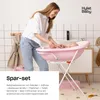 SET: Babywanne, Anti-Rutsch-Matte, Ständer, Ablassschlauch, Produktbild-Vorschau 3