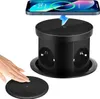 Enchufe emergente de 3 vías con puerto USB-C de 15W y Vista previa de la imagen del producto 1