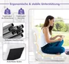 COSTWAY Chaise de sol avec dossier réglable, Fauteuil de Voir les images du produit 6