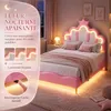 Postel pro děti 90x200, postel "Princezna", LED postel s Náhled obrázku produktu 5