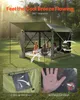 VEVOR Pop-up-Pavillon, 3 x 3 m, großes 6-seitiges Produktbild-Vorschau 6