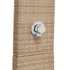 vidaXL Prysznic ogrodowy beżowy 55x60x224 cm Polirattan i Podgląd zdjęcia produktu 9