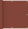 The Living Store Balkon-Sichtschutz Terrakotta-Rot 90x300 Produktbild-Vorschau 1