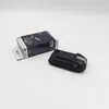 A black rechargeable battery and its packaging are shown against a white background. The battery has '22V' printed on it. The packaging is a dark blue box with product images and text. Voir les images du produit