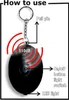4er-Set Mini-Taschenalarm Überfallalarm Notruf Produktbild-Vorschau 4
