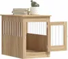 vidaXL Hundekäfig im Möbelstil Sonoma-Eiche 55x80x68 cm Produktbild-Vorschau 5