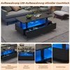 Stolik kawowy LED, wymiary 100x50x42 cm, wykonany z akrylu Podgląd zdjęcia produktu 3