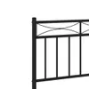 Postel s čelem a nohou kovová 80x200 cm Náhled obrázku produktu 8