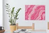 MuchoWow® - Leinwandbilder - Achat Geode - Rosa - Kristall Produktbild-Vorschau 6