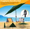 Parasol Clanmacy Ø2,7 m z oświetleniem LED, obracany o Podgląd zdjęcia produktu 5