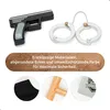 A toy police set including a handgun and handcuffs, with additional close-up shots of materials and a logo. Anteprima dell’immagine prodotto