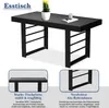 MEXO Gartentisch Esstisch aus Aluminum mit WPC-Tischplatte Produktbild-Vorschau 4