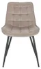 HOME DELUXE - Polsterstuhl IKALO 6er Set - Farbe: Hellbraun Produktbild-Vorschau 6