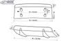 Heckschürzenansatz Heck Diffusor für Mazda 3 BK 2006-2009 Produktbild-Vorschau 11