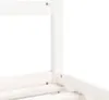 vidaXL Dětská postýlka bílá 90x200 cm Masivní borovicové Náhled obrázku produktu 6