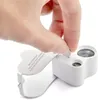 30X 60X Vergrößerungsglas Leselupe Juwelierlupe Leuchtlupe Produktbild-Vorschau 9