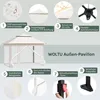 WOLTU Pavillon 3x3 m, Moskitonetz, wasserdicht stabil, Produktbild-Vorschau 6