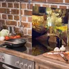 Kryt sporáku desky keramické varné desky kryt Splashback Náhled obrázku produktu 3