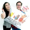 Mr. & Mrs. Panda Dekokissen Ostern Geschenke - Weiß - Produktbild-Vorschau 5