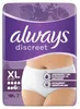 Always Discreet Inkontinenz-Höschen Für Frauen, XL, 7 Stück Produktbild-Vorschau 1