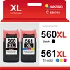 INKFIND 560XL 561XL Tintenpatrone kompatibel mit Canon560 Produktbild-Vorschau 1