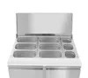 HENDI Saladette zweitürig 300 l Produktbild-Vorschau 3