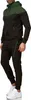 Herren Jogginganzug | Freizeitanzug 984 Schwarz Oliv L Produktbild-Vorschau 1