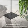 Lampa solarna Outsunny Solar, rattanowa, solarna, z Podgląd zdjęcia produktu 4