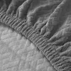 Stretch Sitzbezug für Stühle - 40 x 40 cm - Grauer Jacquard Produktbild-Vorschau 9