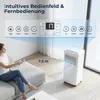 Mobiles Klimagerät 9000 BTU mit Abluftschlauch, 4-in-1 Produktbild-Vorschau 6