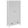 vidaXL Armoire avec 2 portes Hill Range blanc 89x50x170 cm Voir les images du produit 16