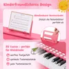 COSTWAY 25-klawiszowy keyboard dla dzieci, elektroniczne Podgląd zdjęcia produktu 7