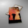 Bild auf Leinwand - Leinwandbild - Soldat Gewehr - 55x100cm Produktbild-Vorschau 2