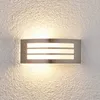 Lindby Außenwandlampe Raja, 25 cm breit, Streifen, IP44, Produktbild-Vorschau 3