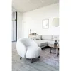 Relaxsessel >Savona< in Weiss, Stoff - 76x68x80cm Produktbild-Vorschau 2