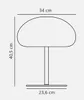 Nordlux LED Tischleuchte Sponge IP65 2700K Produktbild-Vorschau 8