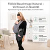 Fillikid Bauchtrage Natural Exklusiv Produktbild-Vorschau 8