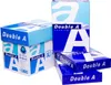 Several boxes of Double A A4 copier paper are stacked together. Voir les images du produit