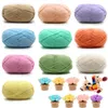 Häkelgarn-Set, 10 x 50 g, Baumwollgarn, 10 Farben, für Anfänger Productafbeelding-voorbeeld